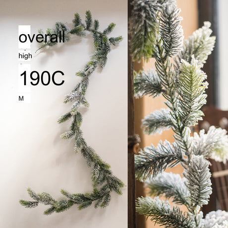 JUHAN Mariposa Lush Decorative Cloth Pine Needle Christmas Props from JUHAN