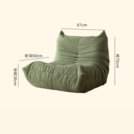 LAIMO Penelope Cozy Leisure Caterpillar Sofa from LAIMO