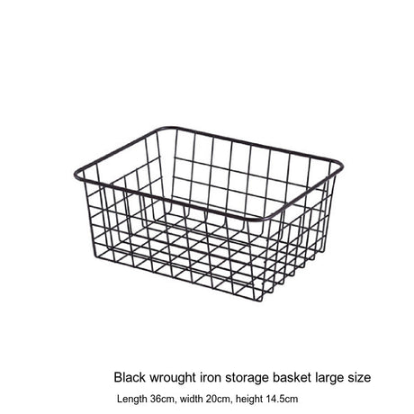 LIVETAI Aveline Stylish Storage Iron Basket Basketball Snacks from LIVETAI