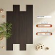LOFTWELL Isolde Luxe Soft Velvet Wood Grain Tiles from LOFTWELL