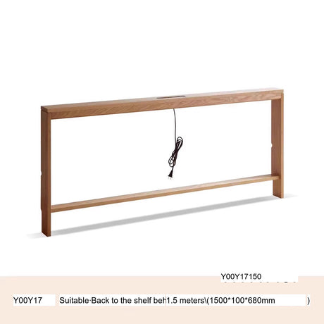 GENJI Kiyoshi Elegant Solid Wood Multi-Functional Wall Shelf from GENJI