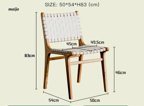 LAZYSPACE Lily Retro Saddle Chair from LAZYSPACE