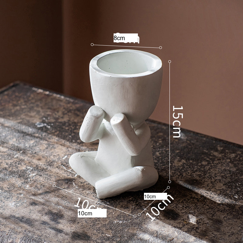 JUHAN Kaori Elegant Floral Planter Pot from JUHAN
