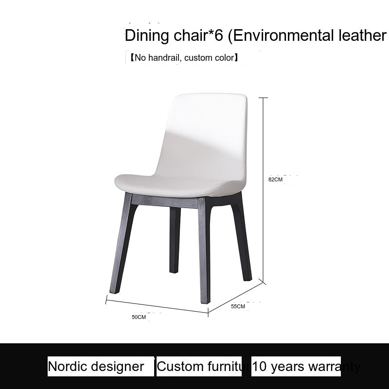 OROMA Zephyra Contemporary Leather High Chair from OROMA