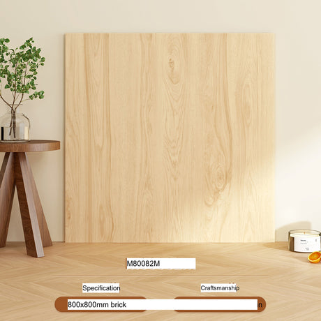 LOFTWELL Aveline Plush Soft Velvet Wood Grain Tile from LOFTWELL