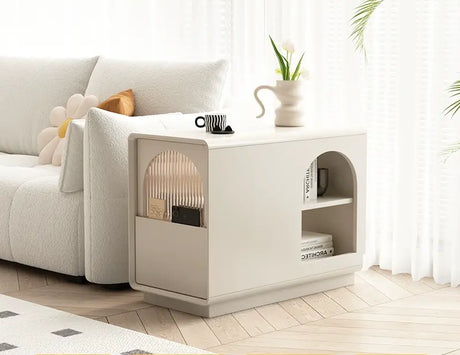 LINYUE Ivy Cream Style Movable Side Table from LINYUE