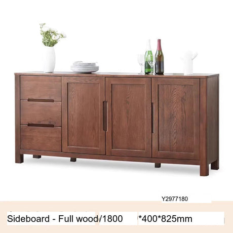 GENJI Aoyama Sleek Solid Wood Cabinet from GENJI