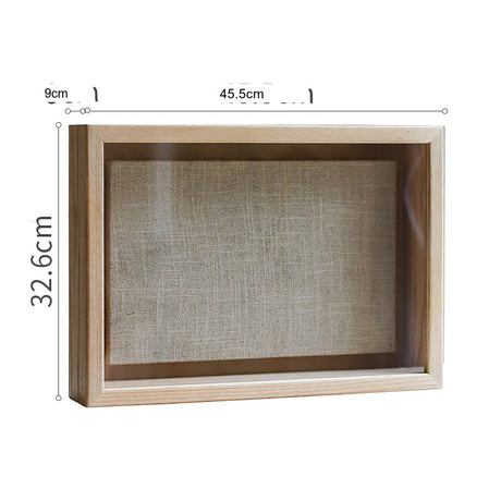 JUHAN Kyoko Three-Dimensional Natural Wood Decorative Storage Frame from JUHAN
