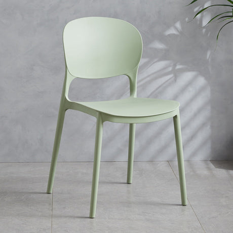 A&D Callidora Minimalist Durable Plastic Dining Chair from A&D