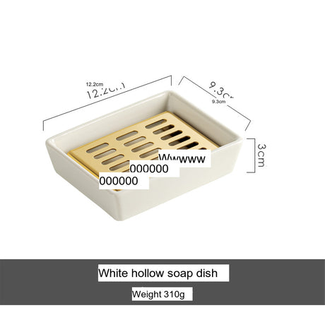 TIANRUN Lysandra Elegant Double-Layer Drying Rack Soap Holder Home Use from TIANRUN