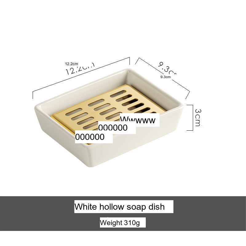 TIANRUN Lysandra Elegant Double-Layer Drying Rack Soap Holder Home Use from TIANRUN