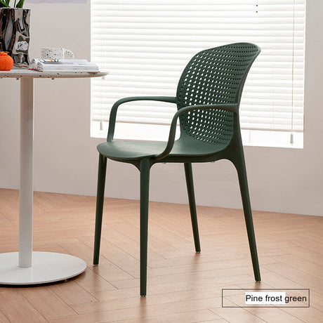 NIYE Elowen Stylish Hollow Plastic Dining Chair from NIYE