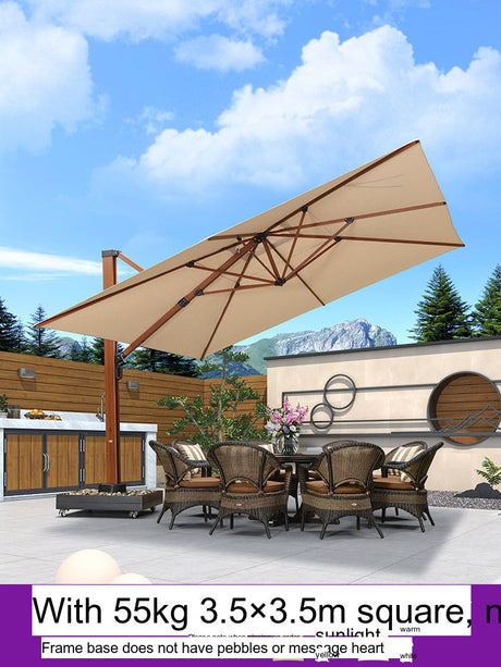 ZIYE Shinjuku Elegant Solar-Powered Street Umbrella Villa from ZIYE