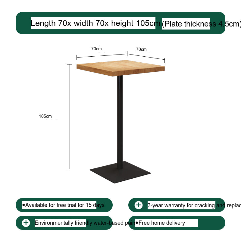 WEIMEI Lucia Rustic Industrial Bar Table from WEIMEI