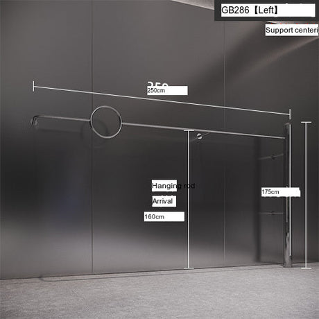 SM Ethan Stainless Steel Clothing Prop Stand from SM