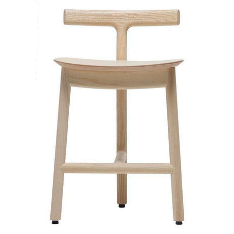 GENJI Araceli Sleek Ashwood Bar Stool - Lightweight Luxury Design from GENJI