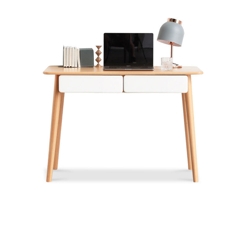 GENJI Akihiko Minimalist Solid Wood Writing Desk from GENJI