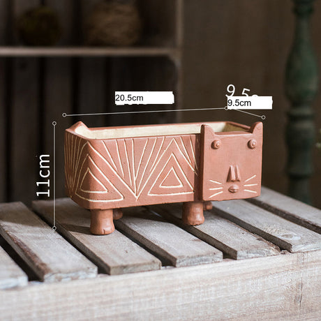 JUHAN Mirabel Artistic Floral Creative Storage Pot from JUHAN