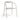 DIME GARDEN Mariposa Stylish Outdoor High Chair from DIME GARDEN