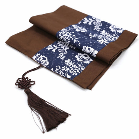 PAULOWNIA Isolde Elegant Cotton Linen Table Flag Cushion from PAULOWNIA