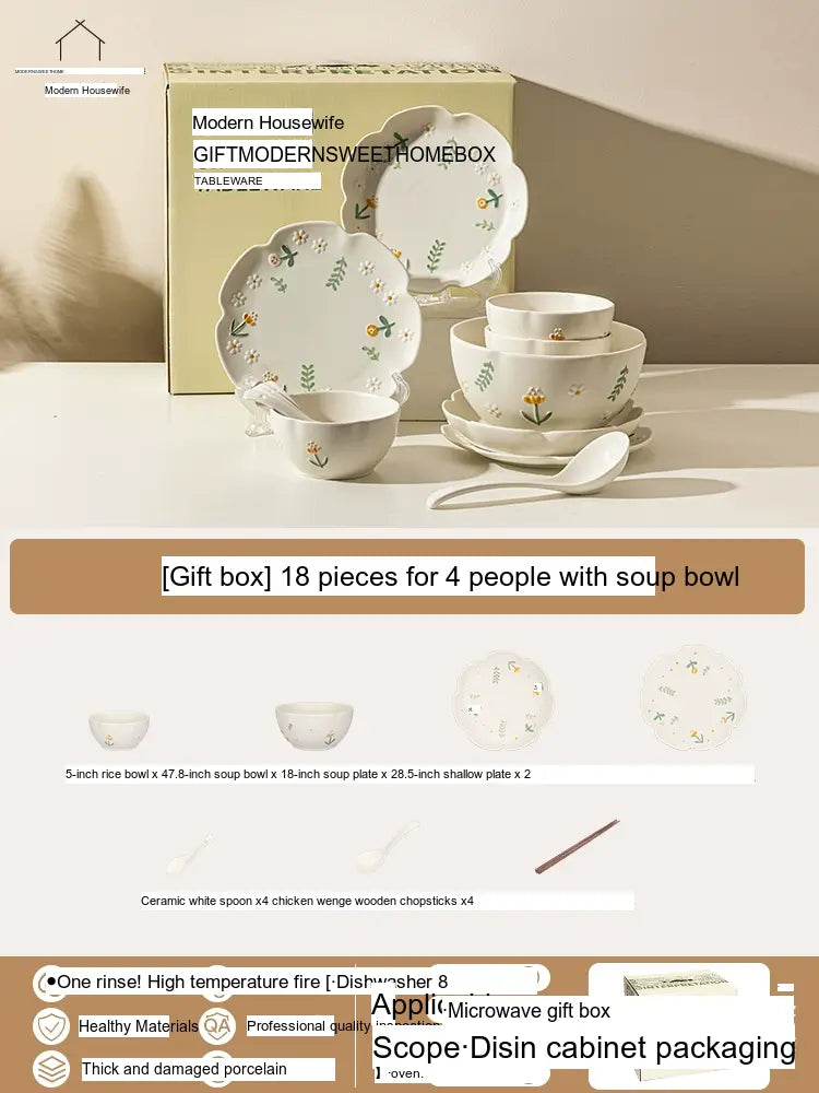 MH Elowen Vibrant Ceramic Chopstick Set from MH