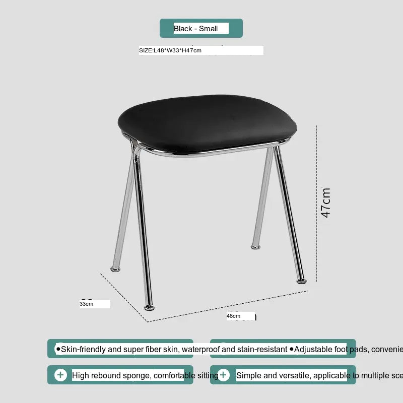 ABOUT WHITE Yensu Minimalist Nordic Shoe Stool from ABOUT WHITE