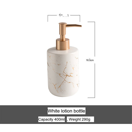 TIANRUN Calypso Elegant Marble Soap Dispenser from TIANRUN
