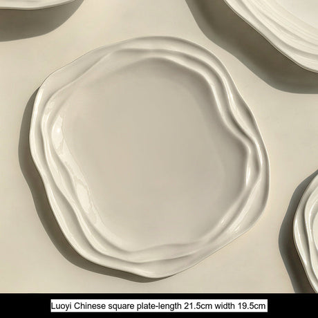 LIVETAI Seraphina French Wave Exquisite Ceramic Tableware from LIVETAI