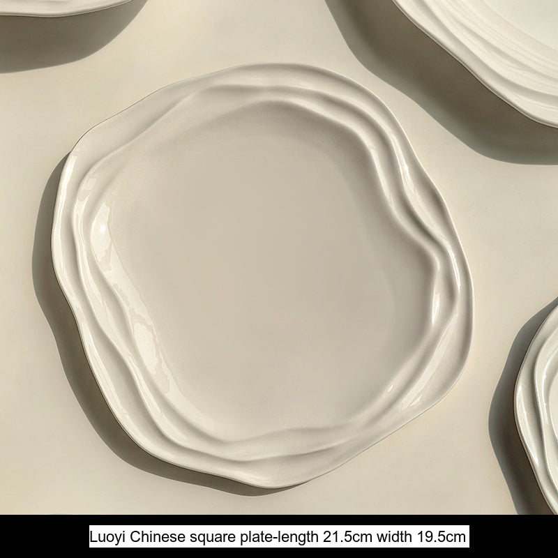 LIVETAI Seraphina French Wave Exquisite Ceramic Tableware from LIVETAI