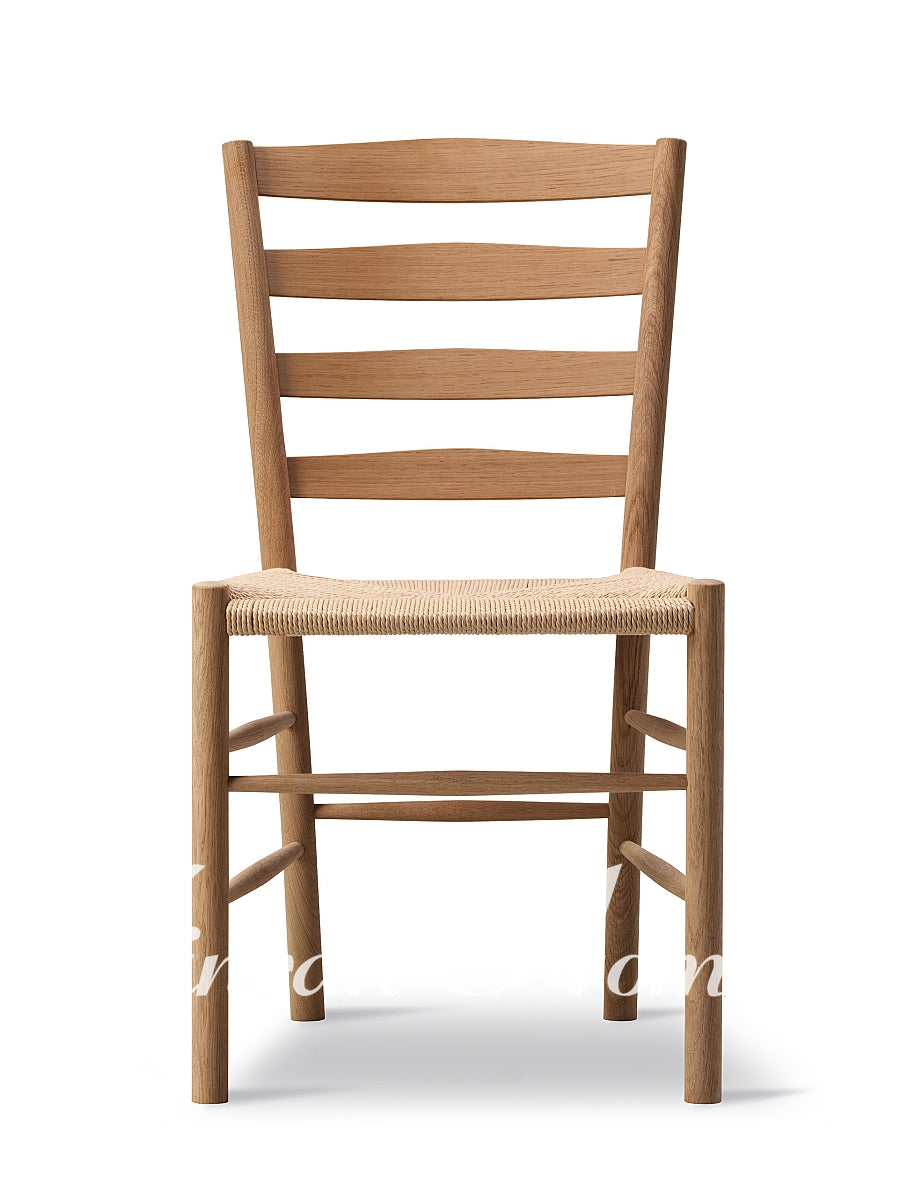 GENJI Hiroshi Elegant Solid Wood Retro Armchair Dining Chair from GENJI