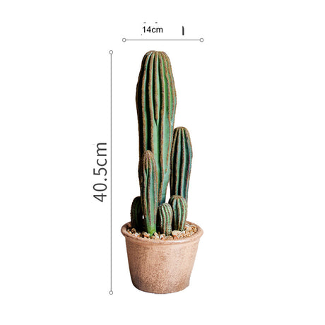 JUHAN Akihiko Lifelike Tropical Bonsai Cactus Decor from JUHAN