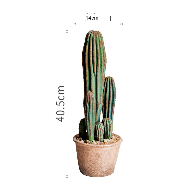 JUHAN Akihiko Lifelike Tropical Bonsai Cactus Decor from JUHAN