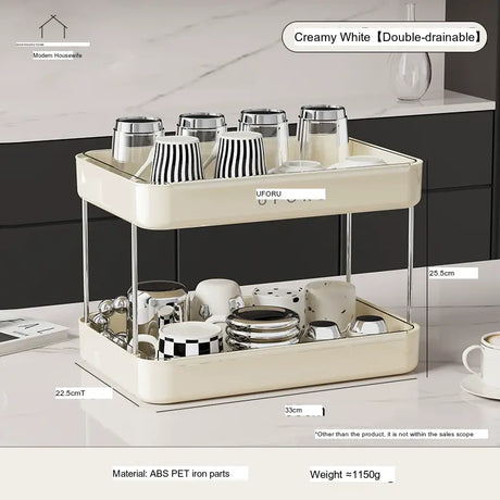 MH Isolde Glassy Double-Layer Drying Rack from MH