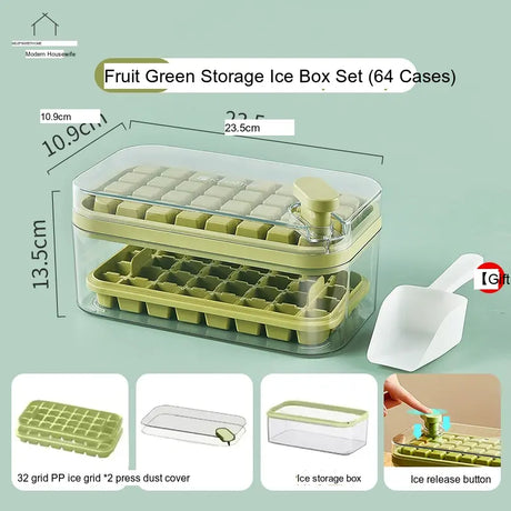 MH Xochitl Premium Food-Grade Ice Mold Storage Box from MH