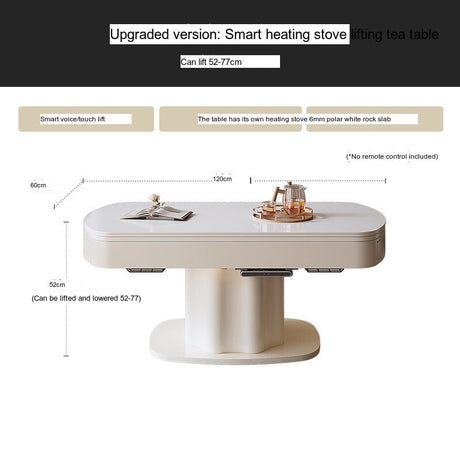 QUANMU Isadora Compact Dual-Use Café Table from QUANMU