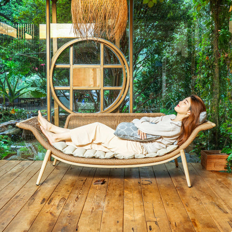 ZIYE Isadora Elegant Rattan Lounge Chair from ZIYE