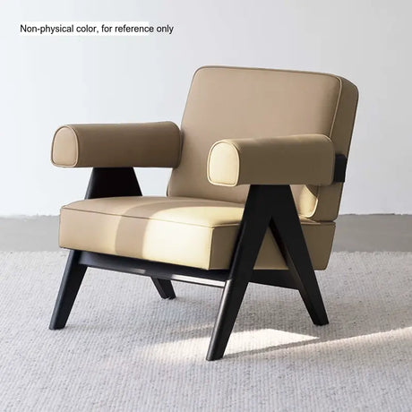SOOGOOD Tamsin Tranquil Antique Wood Designer Living Room Chair from SOOGOOD