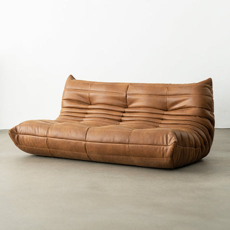 SOOGOOD Elowen Cozy Retro Fabric Sofa Caterpillar Design from SOOGOOD