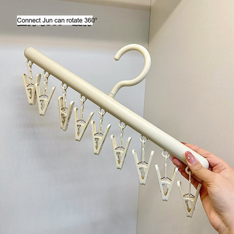 MI XIAOXIAO Santiago Adjustable Multi-Clip Drying Rack from MI XIAOXIAO