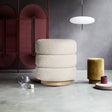 MOXER Astraea Elegant Round Makeup Stool from MOXER