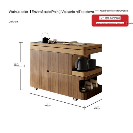 QUANMU Isamu Elegant Rotatable Teacart from QUANMU