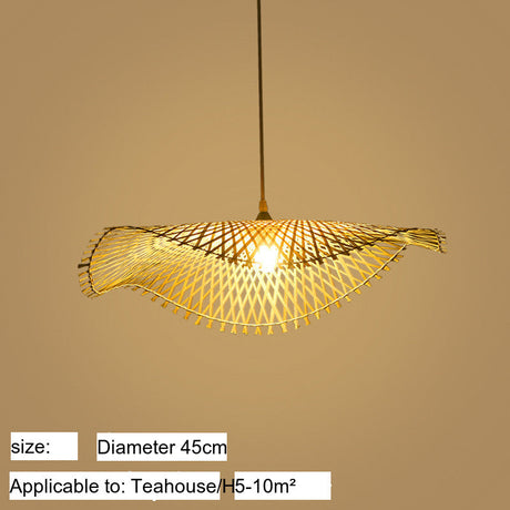 BOJI Azura Artisan Woven Ceiling Lamp from BOJI