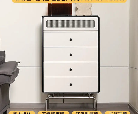 LINYUE Juliette French Multi-Drawer Bed End Cabinet from LINYUE