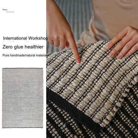 MOXI Isolde Handmade Zero Glue Water Imported French Carpet Living Room Yellow Luxe from MOXI
