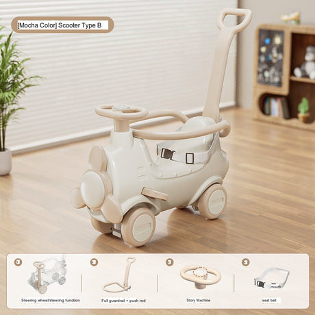 MIGOBEAR Two-in-One Airplane Rocker Children's Swings from KAWADENO
