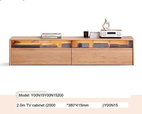 GENJI Haruki Contemporary Solid Wood TV Cabinet from GENJI