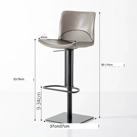 ABOUT WHITE Elysium Chic Stylish High Stool from ABOUT WHITE
