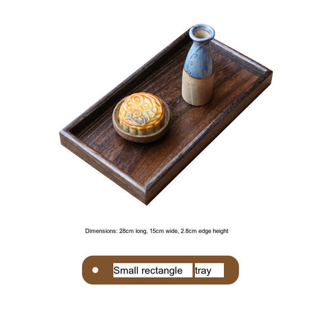 PAULOWNIA Hiroshi Modern Japanese Solid Wood Tea Tray Set from PAULOWNIA