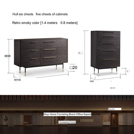 MOYU Isolde Vintage Nordic Storage Cabinet from MOYU