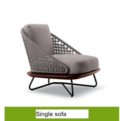 RATTAN SPACE Isidora Waterproof Comfort Lounge Chair from RATTAN SPACE